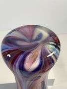 16.5” Swirl Glass Vase