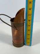 Brass and Copper Matchstick Holder with Handle and Striker by Knobler, Taiwan