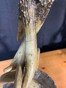 Pair of 29-Inch Faux Antler Table Lamps with Shades