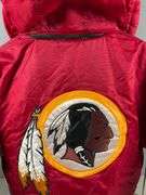 Logo Athletic NFL Licensed Red Hooded Jacket with Embroidered Logo