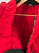 Jordan Brand Kids’ Red Bomber Jacket with Number 23 and Jumpman Logo