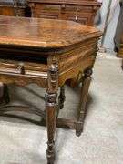 Golden Voice Radio Table by Kiel, Missing Radio, Circa 1920s, 37 x 25 x 30 1/2 Inches