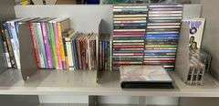 Assortment of CDs, DVDs and Cassette Tapes