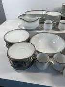 Sango China ‘Grey Mist’ Partial Dinnerware Set for Seven
