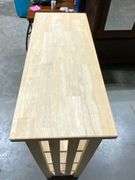 Four-Shelf Natural Wood Shelf, 30 x 12 x 36 Inches