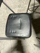 Cosco Black Folding Table and Chair Set with Metal and Plastic Construction