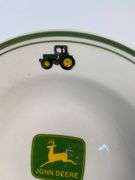 Set of Two John Deere Licensed Gibson Ceramic Bowls
