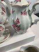 Bavaria Germany ‘Santa Rosa’ Porcelain Dinnerware, Partial Set for 11