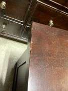 Three-Drawer Wooden Side Table by Restoration Hardware