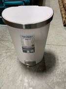 Better Homes & Gardens 13.2-Gallon Step Trash Can With Lid