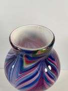 16.5” Swirl Glass Vase