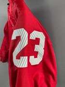 Jordan Brand Kids’ Red Bomber Jacket with Number 23 and Jumpman Logo