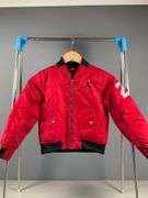 Jordan Brand Kids’ Red Bomber Jacket with Number 23 and Jumpman Logo