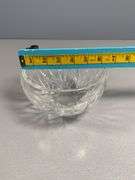 Marquis by Waterford Lead Crystal Bowl with Cut Floral Design