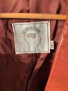 Georgetown Leather Design Washington D.C. Brown Leather Blazer