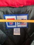 Logo Athletic NFL Licensed Red Hooded Jacket with Embroidered Logo