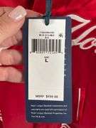 Ralph Lauren MLB Collaboration New York Yankees Red Satin Jacket, Size L