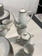 Sango China ‘Grey Mist’ Partial Dinnerware Set for Seven