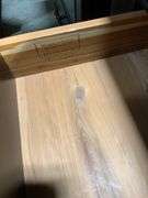 Three-Drawer Wooden Side Table by Restoration Hardware