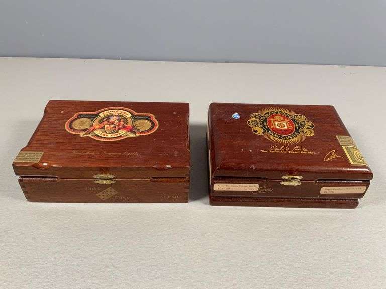 Cigar Box Lot Featuring Arturo Fuente and Casa Cuba Editions