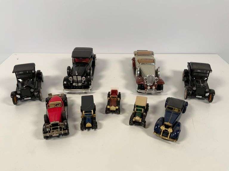Collection of Anson, Matchbox and More Vintage Car Models