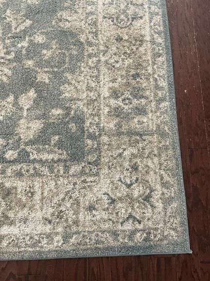 Home Decorators Collection Old Treasures Blue Cream Area Rug