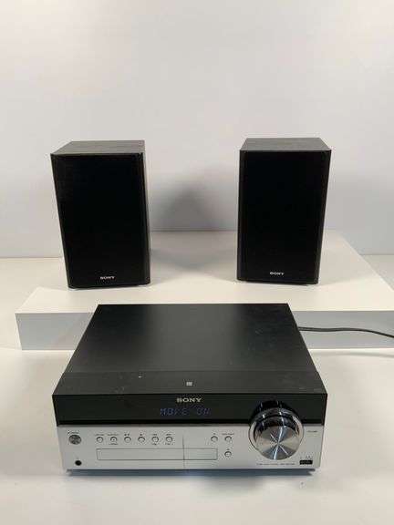 Sony CMT-SBT100 Home Audio System with Speakers
