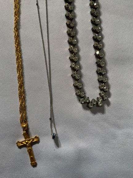 Beaded, Gold-Tone, and Silver-Tone Necklaces