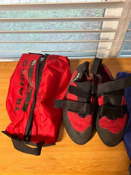 Trango Climbing Gear Set with Shoes, Harness, and Accessories