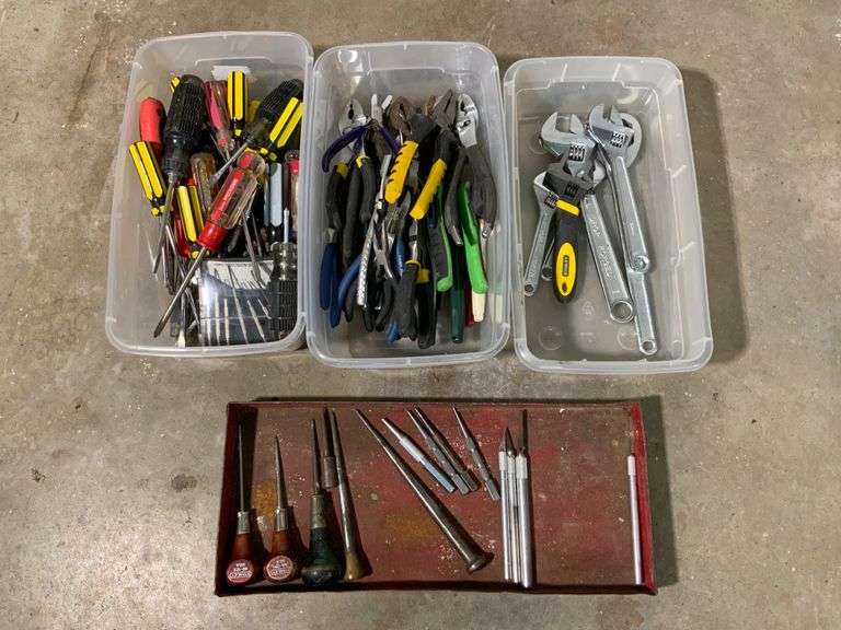 Hand Tools, Including Screwdrivers, Pliers, Wrenches, and Punches