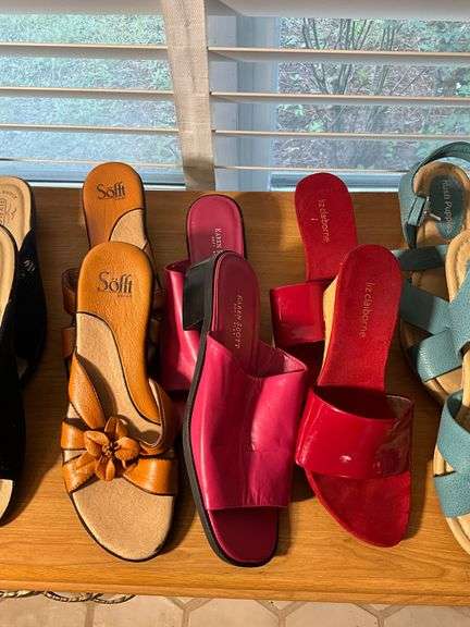 Women’s Sandals and Shoes, Mostly Size 7.5-8