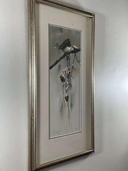Framed 1994 C. McClung Signed and Numbered Print