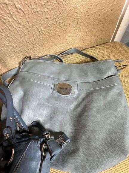 Seven Women’s Handbags Including Fossil and Rosetti