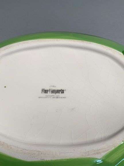 Pier 1 Imports Watermelon-Themed Ceramic Bowl