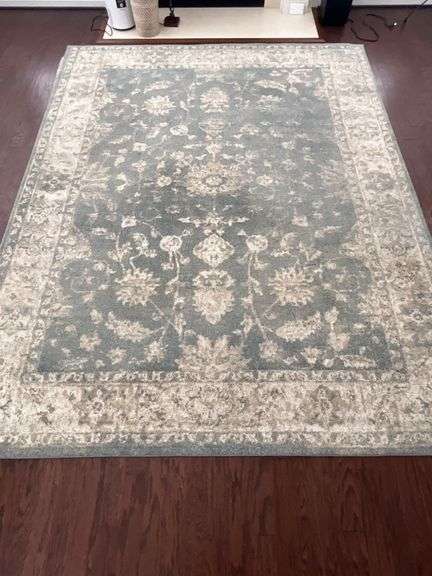 Home Decorators Collection Old Treasures Blue Cream Area Rug