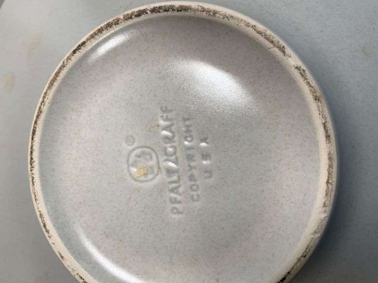 Pfaltzgraff 12-Inch Serving Bowl with Blue Floral Design