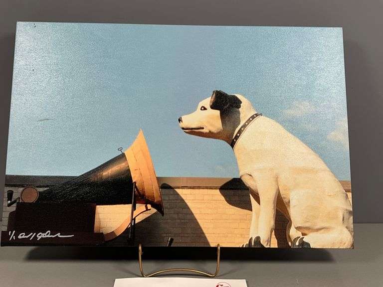 Nipper II Signed Canvas Print by Guy-Decker Studio, 2012, 1 of 1
