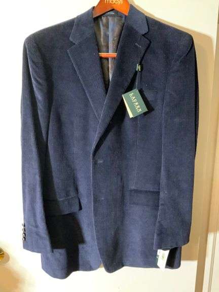 Ralph Lauren Navy Corduroy Men’s Jacket with Tags