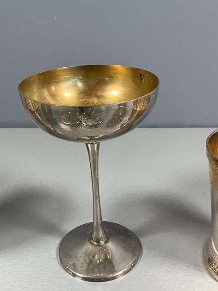 Silver-Plated and Silver Toned Drinkware and Accessories