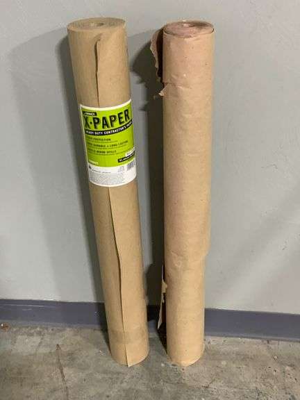 Two Rolls of Trimaco X-Paper Heavy Duty Contractor’s Paper