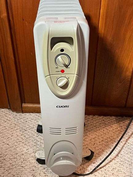 Clori Oil-Filled Radiator Heater with Adjustable Controls