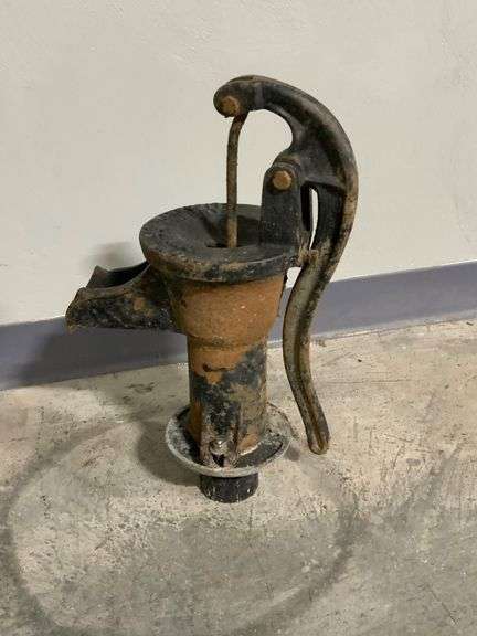 Cast Iron Hand Water Pump by Sanders Co. Inc.