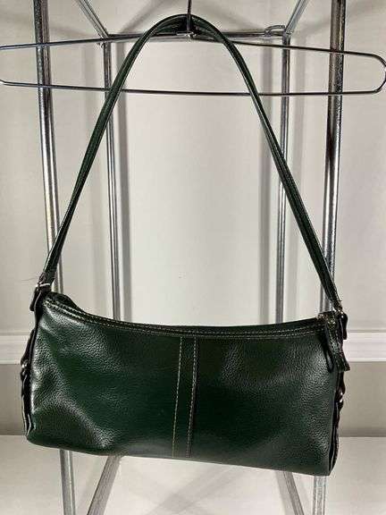 Relic Green Shoulder Bag with Interior Zip Pocket