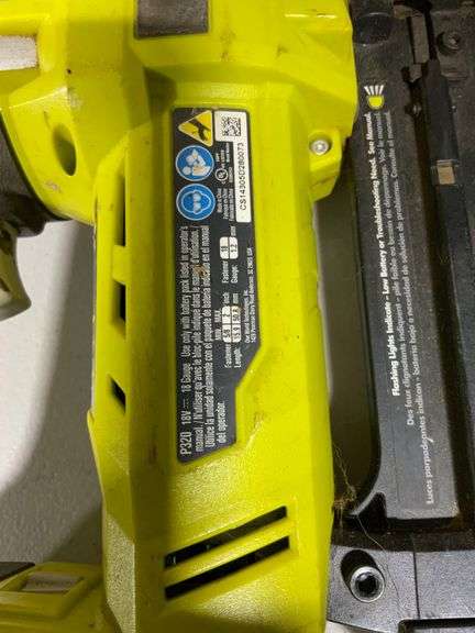 Ryobi ONE+ AirStrike Cordless Brad Nailer P320