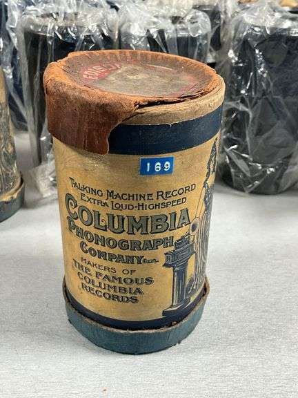 33 Cylinder Phonograph Records, Columbia and Edison