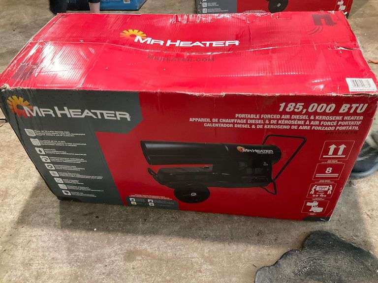 Mr. Heater 185,000 BTU Portable Forced Air Diesel and Kerosene Heater