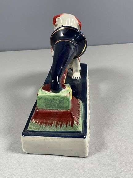 His Master’s Voice Ceramic Figurine of Dog and Gramophone