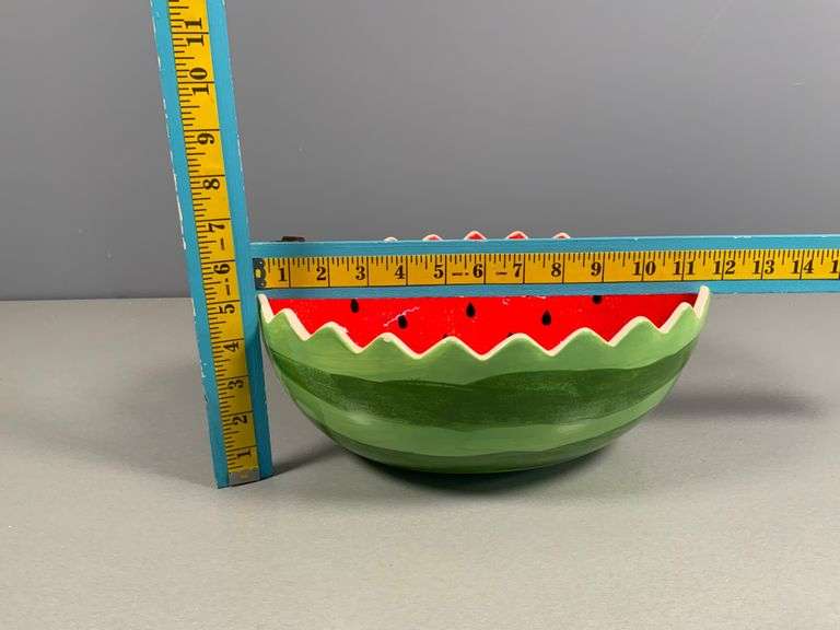Pier 1 Imports Watermelon-Themed Ceramic Bowl