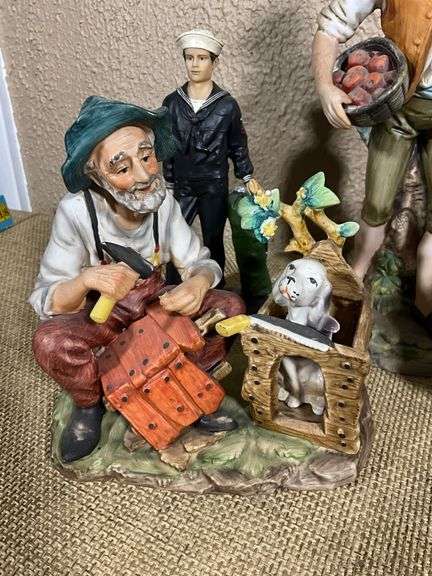 Figurines Featuring Various Themes and Makers