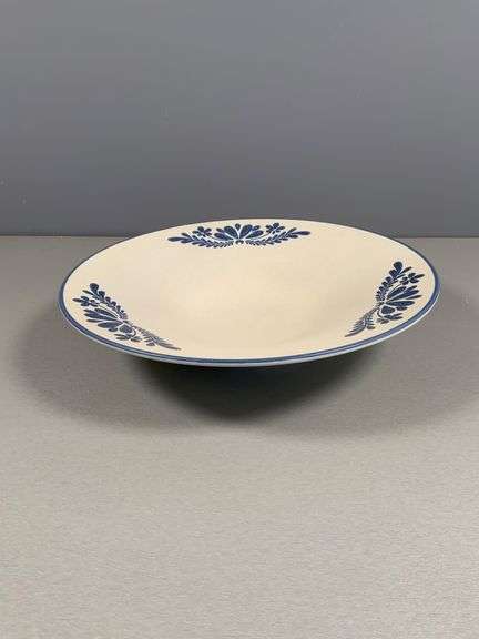 Pfaltzgraff 12-Inch Serving Bowl with Blue Floral Design